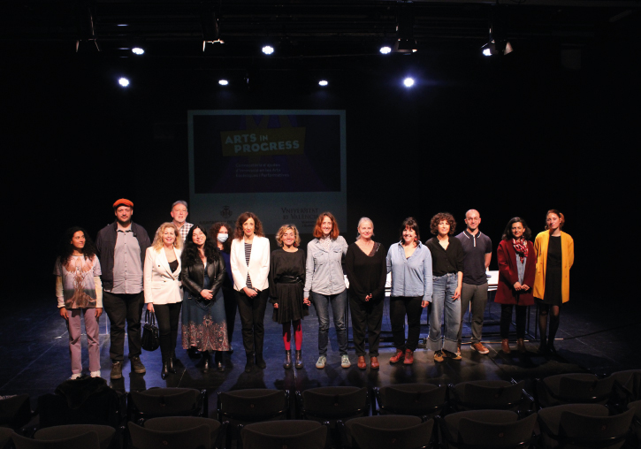 Presentación de los proyectos galardonados en la convocatoria 'Arts in Progess'